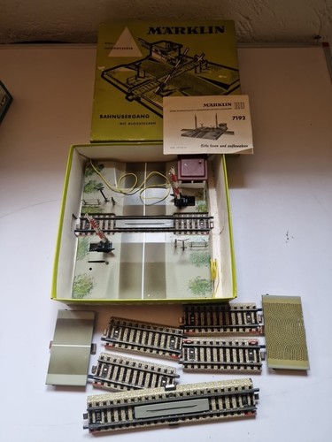 Märklin bahnübergang 7192 - märklin,