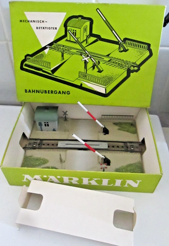 Märklin blech bahnübergang - märklin,
