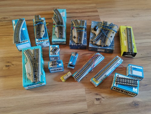 Märklin gleis konvolut mit - konvolut,