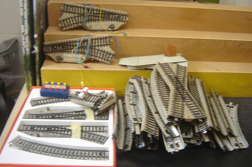 Märklin set metallgleise - set,