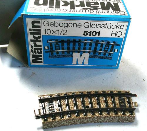 Gleisstück gebogen m - gleisstück,